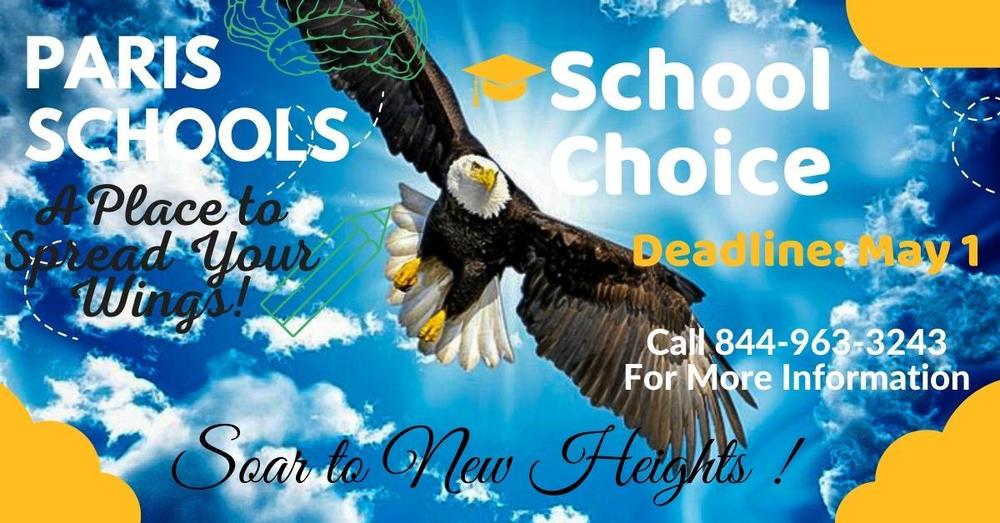 Choose Paris!  School Choice Deadline: May 1